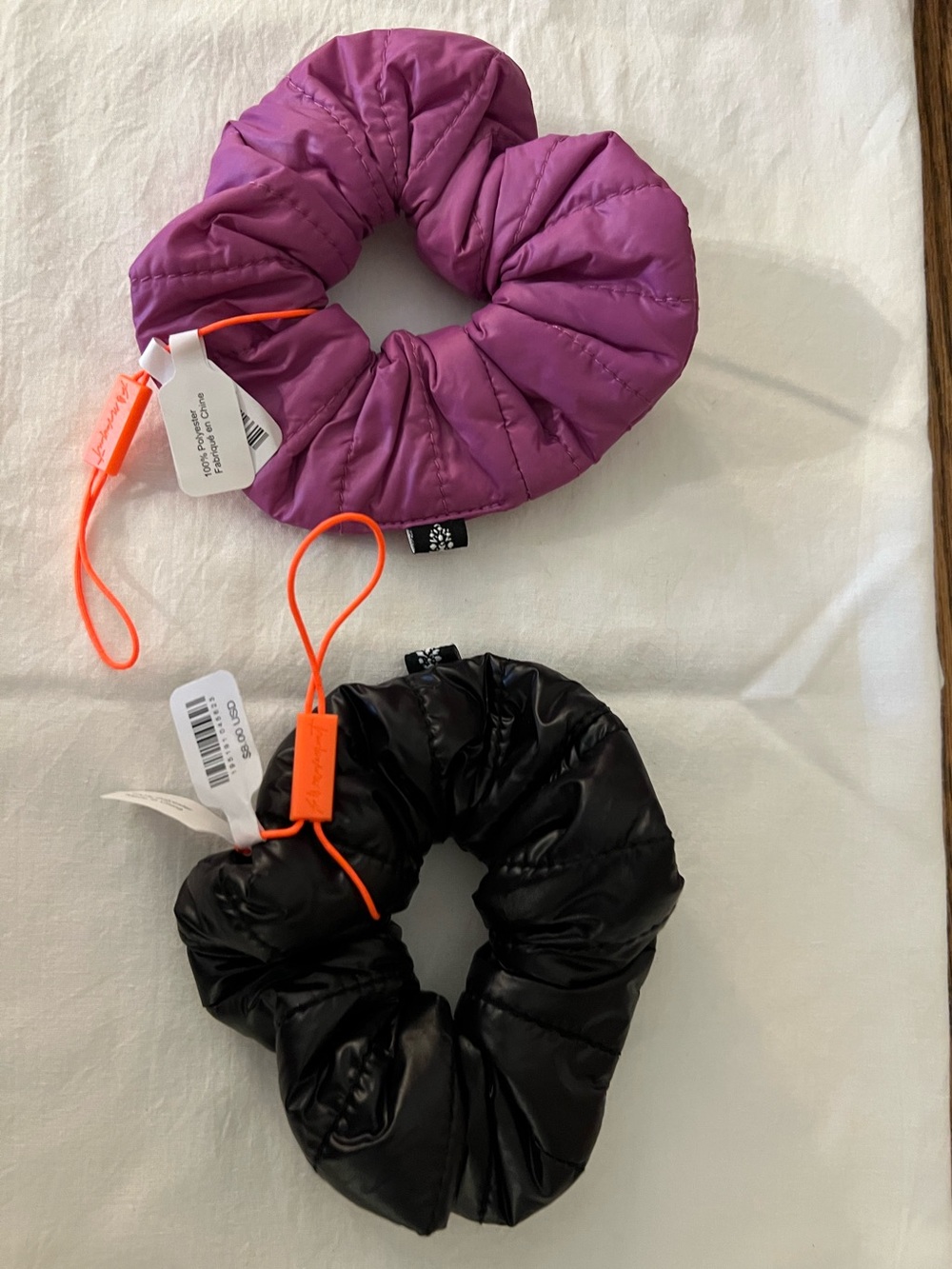FP Movement Sport Puffer Scrunchies 2 Bundle NWT